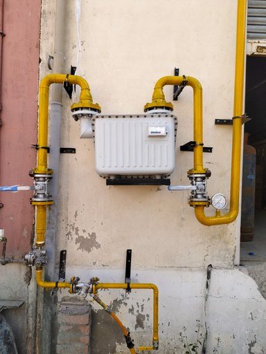Domestic PNG meter installation by Sailor Infra