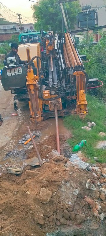 Sailor Infra HDD trenchless drilling rig on site